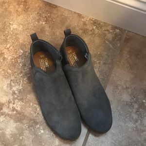 Gray TOMS Booties